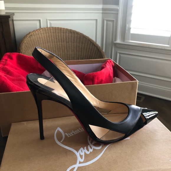 Christian Louboutin Shoes - Christian Louboutin Air Chance 100 Black Size 39